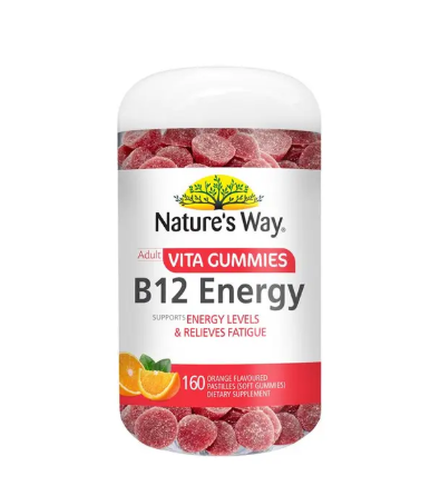 Nature's Way Adult Vita Gummies B12 Energy 160 Gummies Exclusive Size