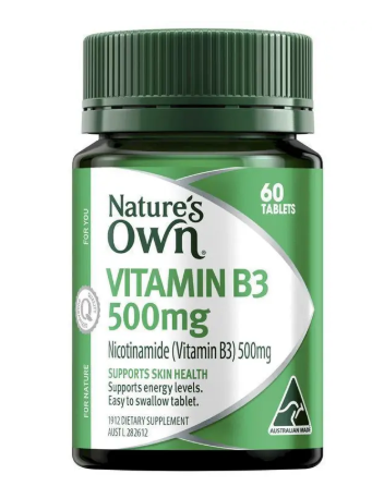 Nature's Own Vitamin B3 500mg 60 Tablets