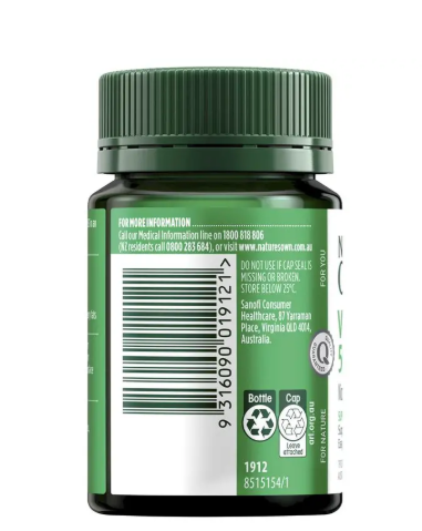 Nature's Own Vitamin B3 500mg 60 Tablets