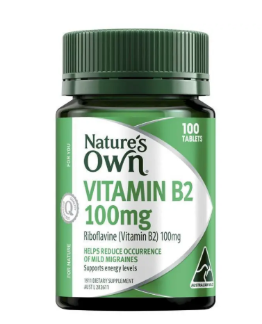 Nature's Own Vitamin B2 100mg 100 Tablets