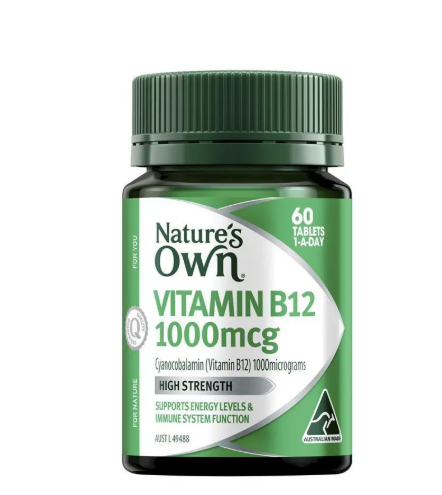 Nature's Own Vitamin B12 1000mcg 60 Tablets