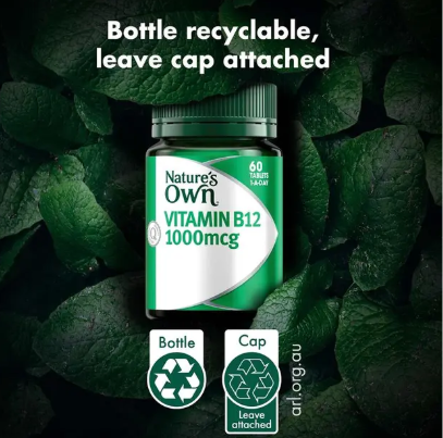 Nature's Own Vitamin B12 1000mcg 60 Tablets