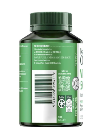 Nature's Own Vitamin B3 500mg 120 Tablets