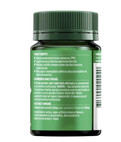 Nature's Own Vitamin B6 100mg 60 Tablets