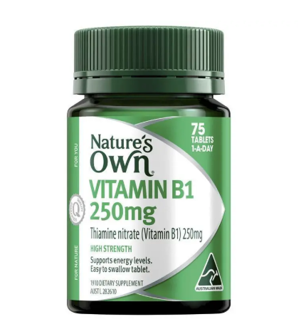Nature's Own High Strength Vitamin B1 250mg 75 Tablets