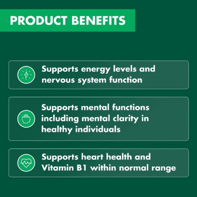 Nature's Own High Strength Vitamin B1 250mg 75 Tablets