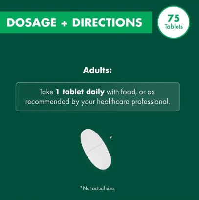 Nature's Own High Strength Vitamin B1 250mg 75 Tablets