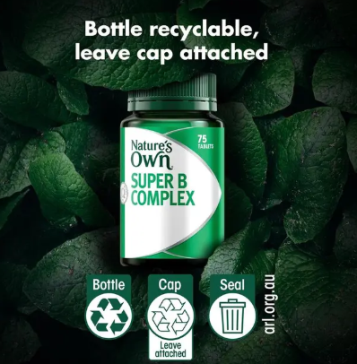 Nature's Own Super B Complex 75 Tablets