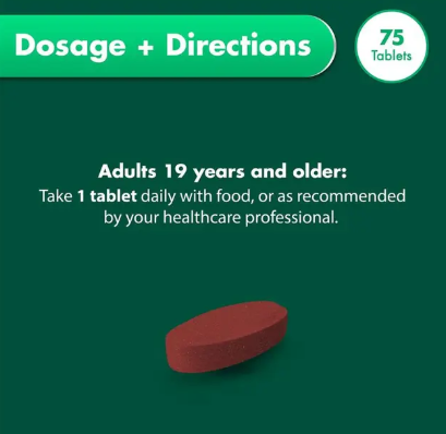 Nature's Own Super B Complex 75 Tablets