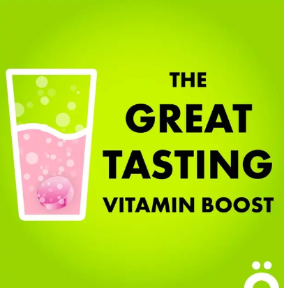 Voost Vitamin B+ Apple + Berry Performance Effervescent 60 Tablets Exclusive Size