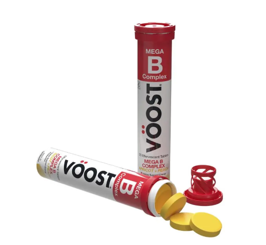 Voost Mega B Complex Effervescent Tablets 20 Pack