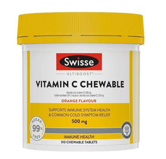 Swisse Vitamin C 500mg 310 Chewable Tablets