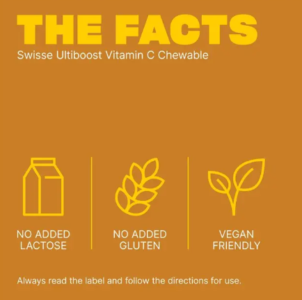 Swisse Vitamin C 500mg 310 Chewable Tablets