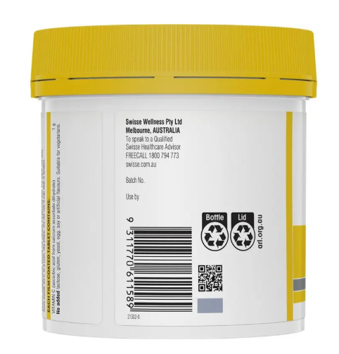 Swisse High Strength Vitamin C 1000mg 250 Tablets Exclusive Size