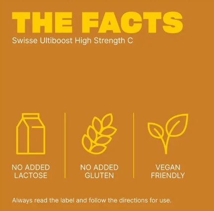 Swisse High Strength Vitamin C 1000mg 250 Tablets Exclusive Size