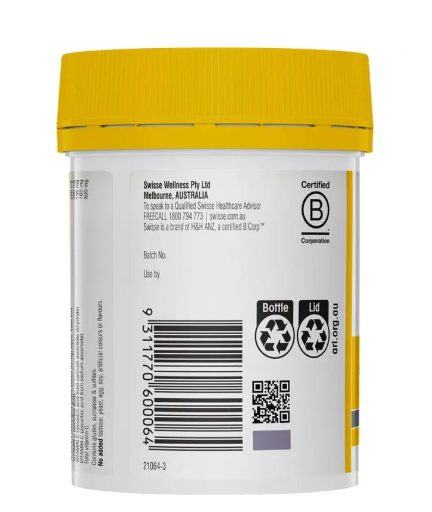 Swisse Vitamin C + Manuka Honey 120 Tablets