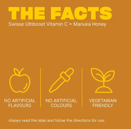 Swisse Vitamin C + Manuka Honey 120 Tablets