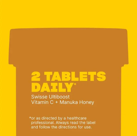 Swisse Vitamin C + Manuka Honey 120 Tablets
