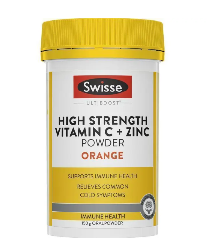 Swisse Vitamin C + Zinc Powder Orange 150g