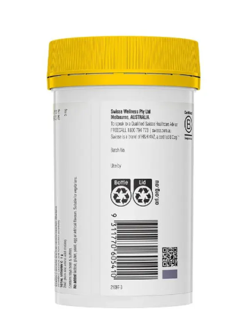 Swisse Vitamin C + Zinc Powder Orange 150g