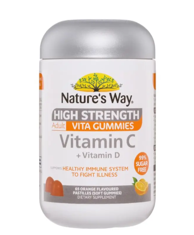 Nature's Way Adult Vita Gummies Sugar Free High Strength Vitamin C 65 Gummies