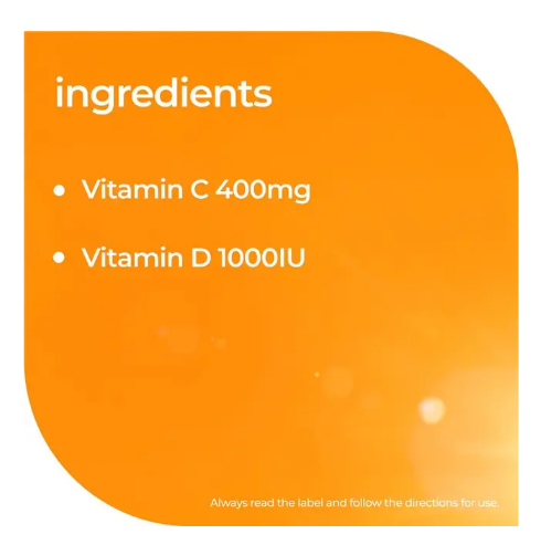 Nature's Way Adult Vita Gummies Sugar Free High Strength Vitamin C 65 Gummies