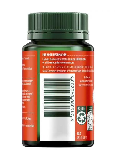 Nature's Own Zinc + C 60 Tablets