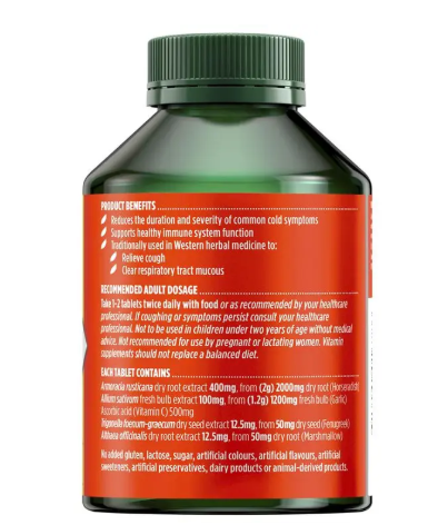 Nature's Own Triple Strength Garlic + C Horseradish 200 Tablets Exclusive Size