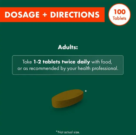 Nature's Own Triple Strength Garlic C Horseradish 100 Tablets