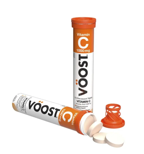 Voost Vitamin C Effervescent 60 Pack Exclusive Size