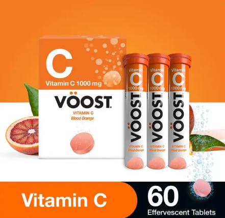Voost Vitamin C Effervescent 60 Pack Exclusive Size