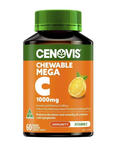 Cenovis Mega C 1000mg Orange Flavour 60 Tablets