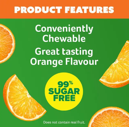 Cenovis Mega C 1000mg Orange Flavour 60 Tablets