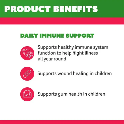 Cenovis Kids Chewable Vitamin C 250mg Strawberry 150 Tablets