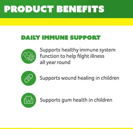 Cenovis Kids Chewable Vitamin C 250mg Lemonade 150 Tablets