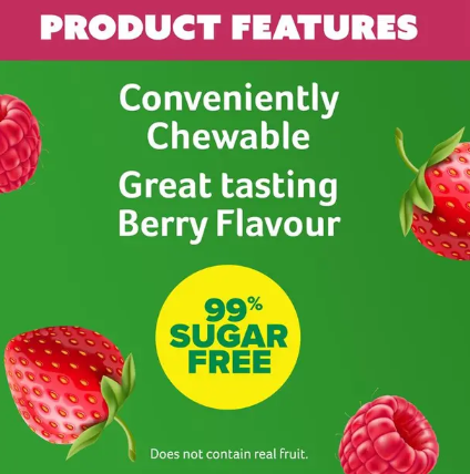 Cenovis Chewable Mega Vitamin C 1000mg Berry 60 Tablets