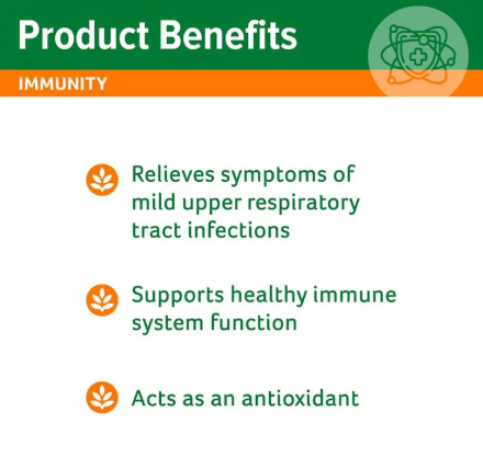 Cenovis Echinacea, Garlic, Zinc + C 125 Tablets