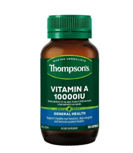 Thompson's Vitamin A 10000iu 150 Capsules