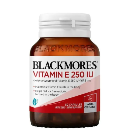 Blackmores Vitamin E 250IU 50 Capsules