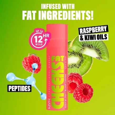 NYX Fat Cheeks Blush Fig Fizz