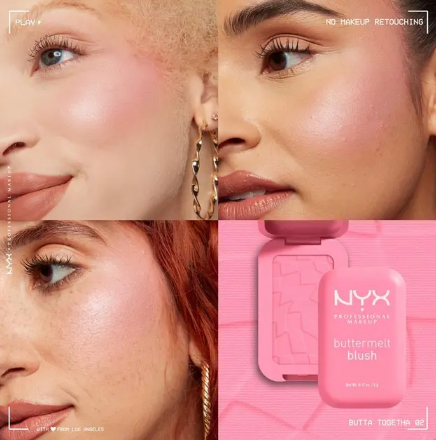 NYX Buttermelt Blush Feeling Butta