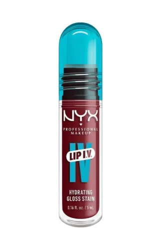 NYX Lip IV Hydrating Gloss Stain Drippin In Rose