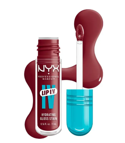 NYX Lip IV Hydrating Gloss Stain Blush Rush