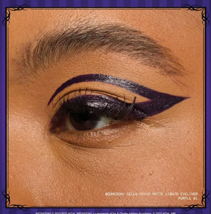 NYX Wed Cello Vivd Matte Purple Liquid Eyeliner
