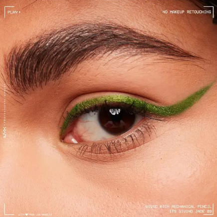 NYX Vivid Rich Mech Liner Pencil Its Giving Jade