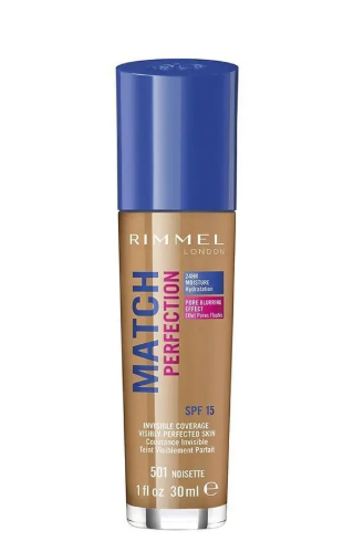 Rimmel Match Perfection Foundation Noisette 501