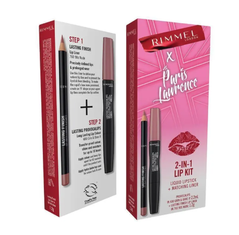 Rimmel x Paris Lawrence Limited Edition Lip Kit Nude