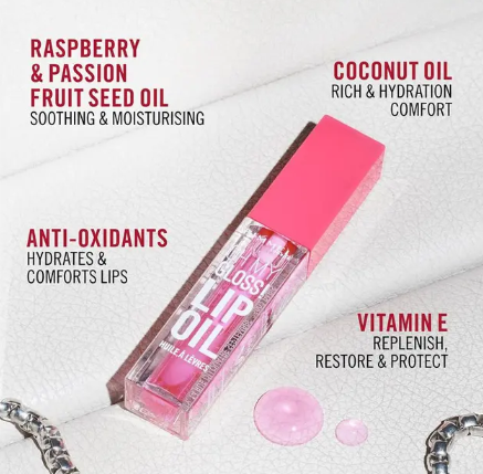 Rimmel Oh My Gloss! Lip Oil 000 Clear Cloud