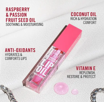 Rimmel Oh My Gloss! Lip Oil 003 Berry Pink