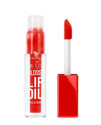 Rimmel Oh My Gloss! Lip Oil 004 Vivid Red
